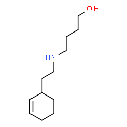 ChemSpider 2D Image | 4-{[2-(2-Cyclohexen-1-yl)ethyl]amino}-1-butanol | C12H23NO