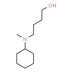 ChemSpider 2D Image | 4-(Cyclohexylmethylamino)-1-butanol | C11H23NO
