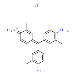 ChemSpider 2D Image | New fuchsine | C22H24ClN3
