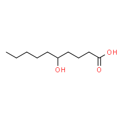 ChemSpider 2D Image | 5-Hydroxydecanoic acid | C10H20O3
