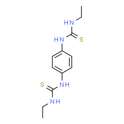ChemSpider 2D Image | 1,1'-(1,4-Phenylene)bis[3-ethyl(thiourea)] | C12H18N4S2