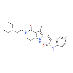 ChemSpider 2D Image | FAMITINIB | C23H27FN4O2