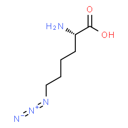 ChemSpider 2D Image | 6-Azido-L-norleucine | C6H12N4O2
