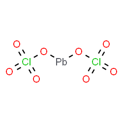 ChemSpider 2D Image | Bis(perchloryloxy)-lambda~2~-plumbane | Cl2O8Pb
