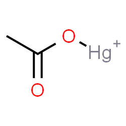 ChemSpider 2D Image | (Acetato-kappaO)mercury(1+) | C2H3HgO2