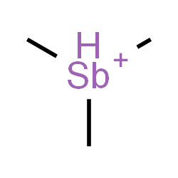 ChemSpider 2D Image | trimethylantimony | C3H9Sb