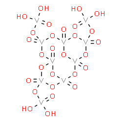 ChemSpider 2D Image | CSID:17617890 | H6O28V10