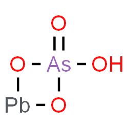 ChemSpider 2D Image | 1,3,2,4lambda~2~-Dioxarsaplumbetan-2-ol 2-oxide | HAsO4Pb