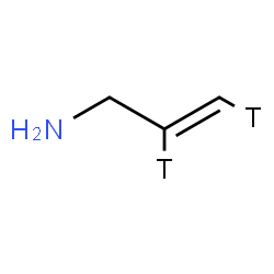 ChemSpider 2D Image | (2Z)-(2,3-~3~H_2_)-2-Propen-1-amine | C3H5T2N