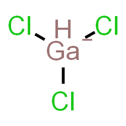 ChemSpider 2D Image | trichlorogallium | Cl3Ga