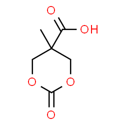 ChemSpider 2D Image | 5-Methyl-2-oxo-1,3-dioxane-5-carboxylic acid | C6H8O5