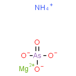 ChemSpider 2D Image | AMMONIUM MAGNESIUM ARSENATE | H4AsMgNO4