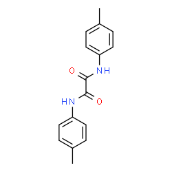 ChemSpider 2D Image | N,N'-Bis(4-methylphenyl)ethanediamide | C16H16N2O2