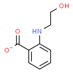 ChemSpider 2D Image | 2-[(2-Hydroxyethyl)amino]benzoate | C9H10NO3