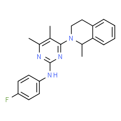 ChemSpider 2D Image | 5P184180P5 | C22H23FN4