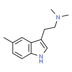 ChemSpider 2D Image | 5,N,N-TMT | C13H18N2