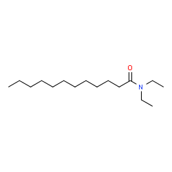 ChemSpider 2D Image | N,N-Diethyldodecanamide | C16H33NO