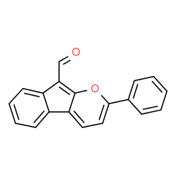 ChemSpider 2D Image | 2-Phenylindeno[2,1-b]pyran-9-carbaldehyde | C19H12O2