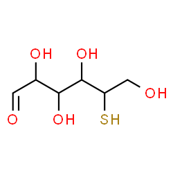 ChemSpider 2D Image | 5-Thiohexose | C6H12O5S