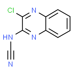 ChemSpider 2D Image | (3-Chloro-2-quinoxalinyl)cyanamide | C9H5ClN4