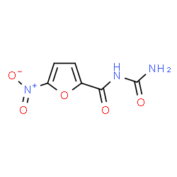 ChemSpider 2D Image | N-Carbamoyl-5-nitro-2-furamide | C6H5N3O5