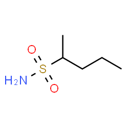 ChemSpider 2D Image | 2-Pentanesulfonamide | C5H13NO2S