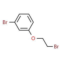 ChemSpider 2D Image | 1-Bromo-3-(2-bromoethoxy)benzene | C8H8Br2O