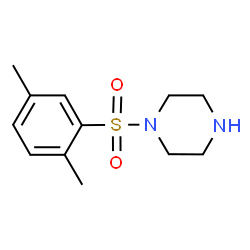 ChemSpider 2D Image | 1-(2,5-dimethylbenzenesulfonyl)piperazine | C12H18N2O2S