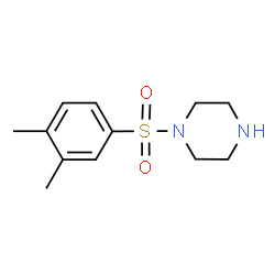 ChemSpider 2D Image | 1-(3,4-dimethylbenzenesulfonyl)piperazine | C12H18N2O2S