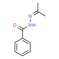 ChemSpider 2D Image | Isopropanone benzoylhydrazone | C10H12N2O
