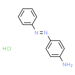 ChemSpider 2D Image | p-Aminoazobenzene HCl | C12H12ClN3