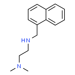 ChemSpider 2D Image | N,N-Dimethyl-N'-(1-naphthylmethyl)-1,2-ethanediamine | C15H20N2