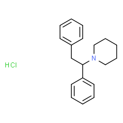 ChemSpider 2D Image | Diphenidine (hydrochloride) | C19H24ClN