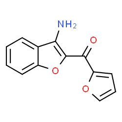 ChemSpider 2D Image | (3-Amino-1-benzofuran-2-yl)(2-furyl)methanone | C13H9NO3