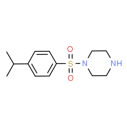ChemSpider 2D Image | 1-(4-Isopropylbenzenesulfonyl)piperazine | C13H20N2O2S