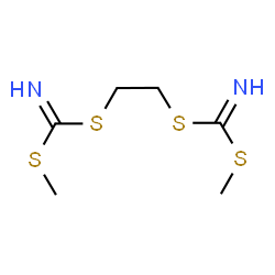 ChemSpider 2D Image | 1,2-Ethanediyl dimethyl biscarbonodithioimidate | C6H12N2S4