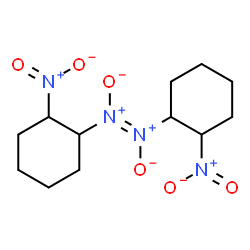 ChemSpider 2D Image | (E)-1,2-Bis(2-nitrocyclohexyl)diazene 1,2-dioxide | C12H20N4O6