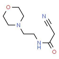 ChemSpider 2D Image | 2-cyano-N-(2-morpholinoethyl)acetamide | C9H15N3O2