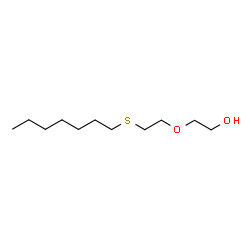ChemSpider 2D Image | 2-[2-(Heptylsulfanyl)ethoxy]ethanol | C11H24O2S