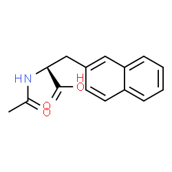 ChemSpider 2D Image | (S)-N-Acetyl-2-naphthylalanine | C15H15NO3