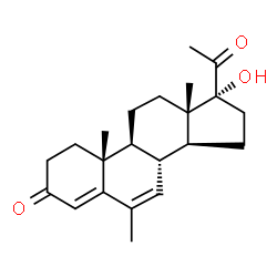 ChemSpider 2D Image | Megestrol | C22H30O3
