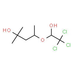 ChemSpider 2D Image | chloralodol | C8H15Cl3O3