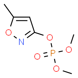 ChemSpider 2D Image | Dimethyl 5-methyl-1,2-oxazol-3-yl phosphate | C6H10NO5P