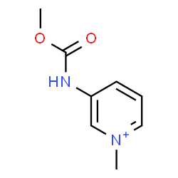 ChemSpider 2D Image | 3-[(Methoxycarbonyl)amino]-1-methylpyridinium | C8H11N2O2