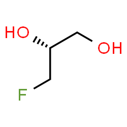 ChemSpider 2D Image | (2R)-3-Fluoro-1,2-propanediol | C3H7FO2