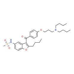 ChemSpider 2D Image | Dronedarone | C31H44N2O5S