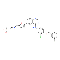 ChemSpider 2D Image | Lapatinib | C29H26ClFN4O4S