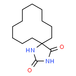 ChemSpider 2D Image | 1,3-Diazaspiro[4.11]hexadecane-2,4-dione | C14H24N2O2
