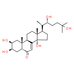 ChemSpider 2D Image | Ecdysone | C27H44O6