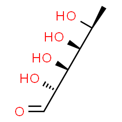 ChemSpider 2D Image | Rhamnose | C6H12O5